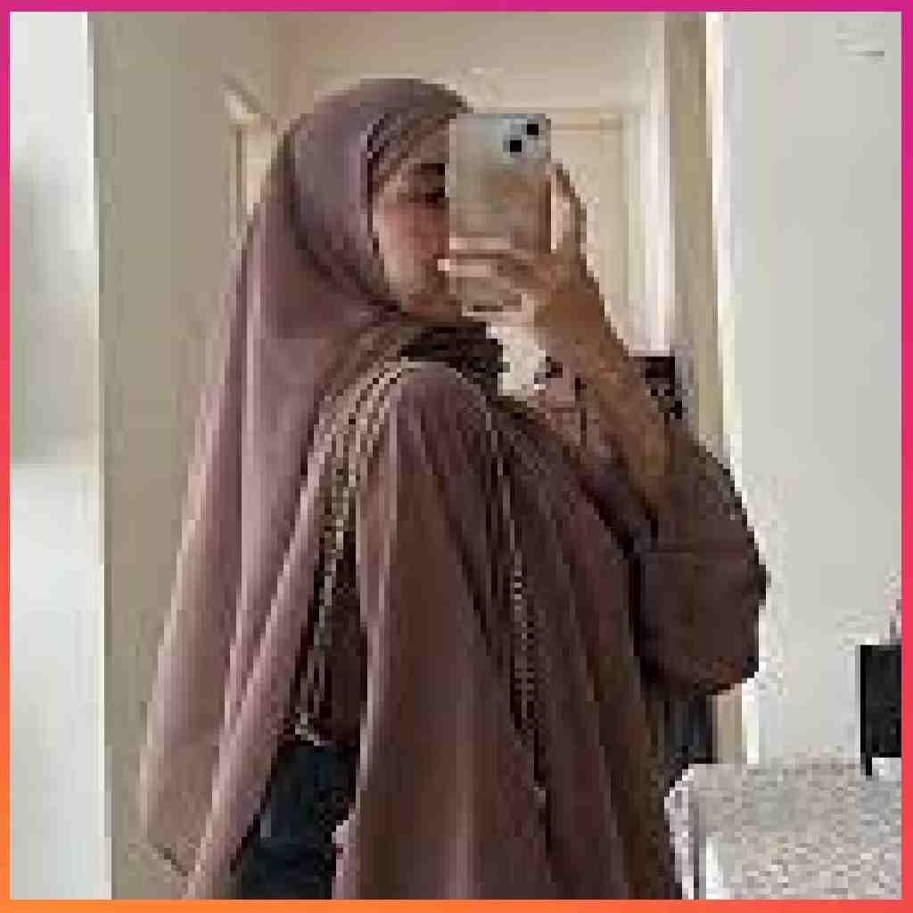 Hijab Girl Hide Face Pic