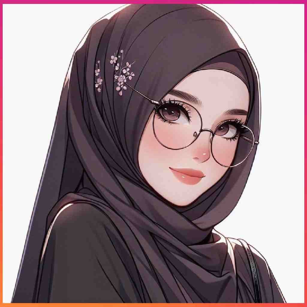 Hijab Girl Hide Face Pic
