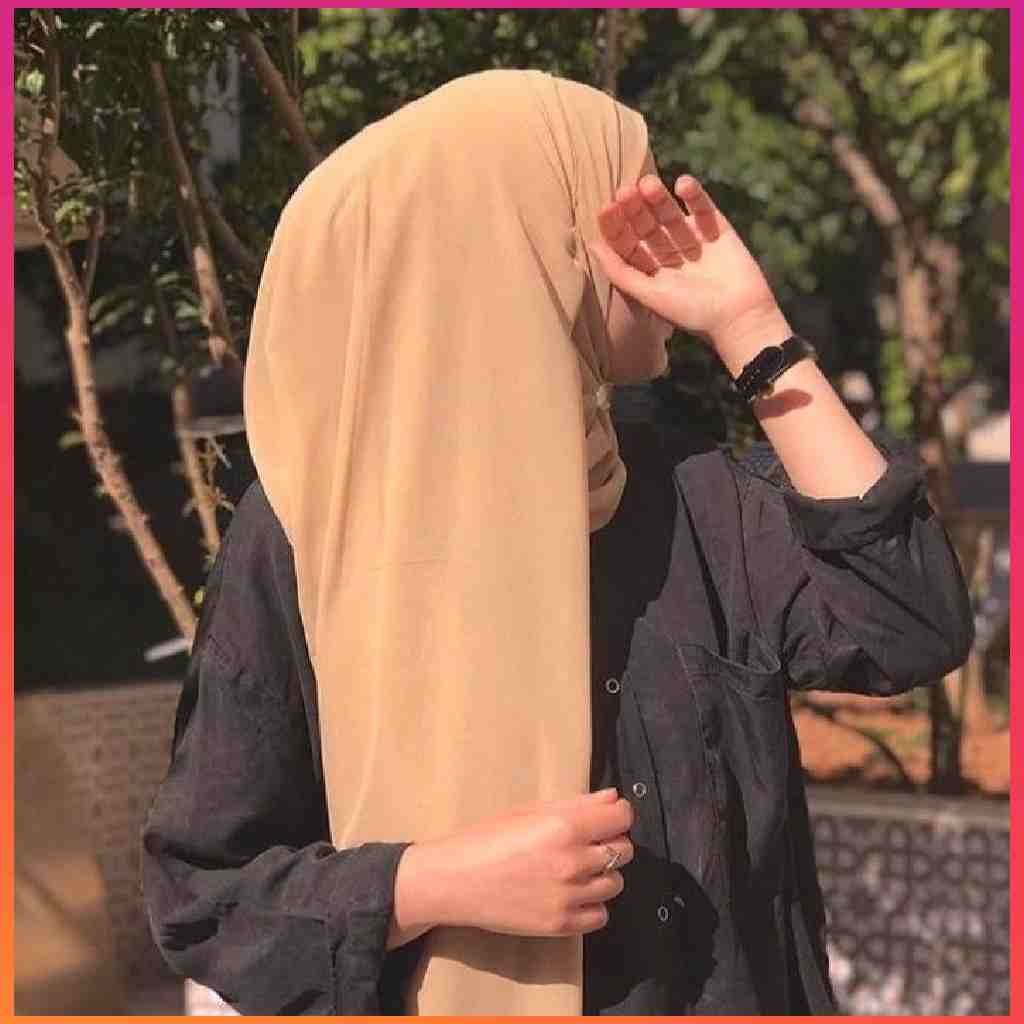 Hijab Girl Hide Face Pic