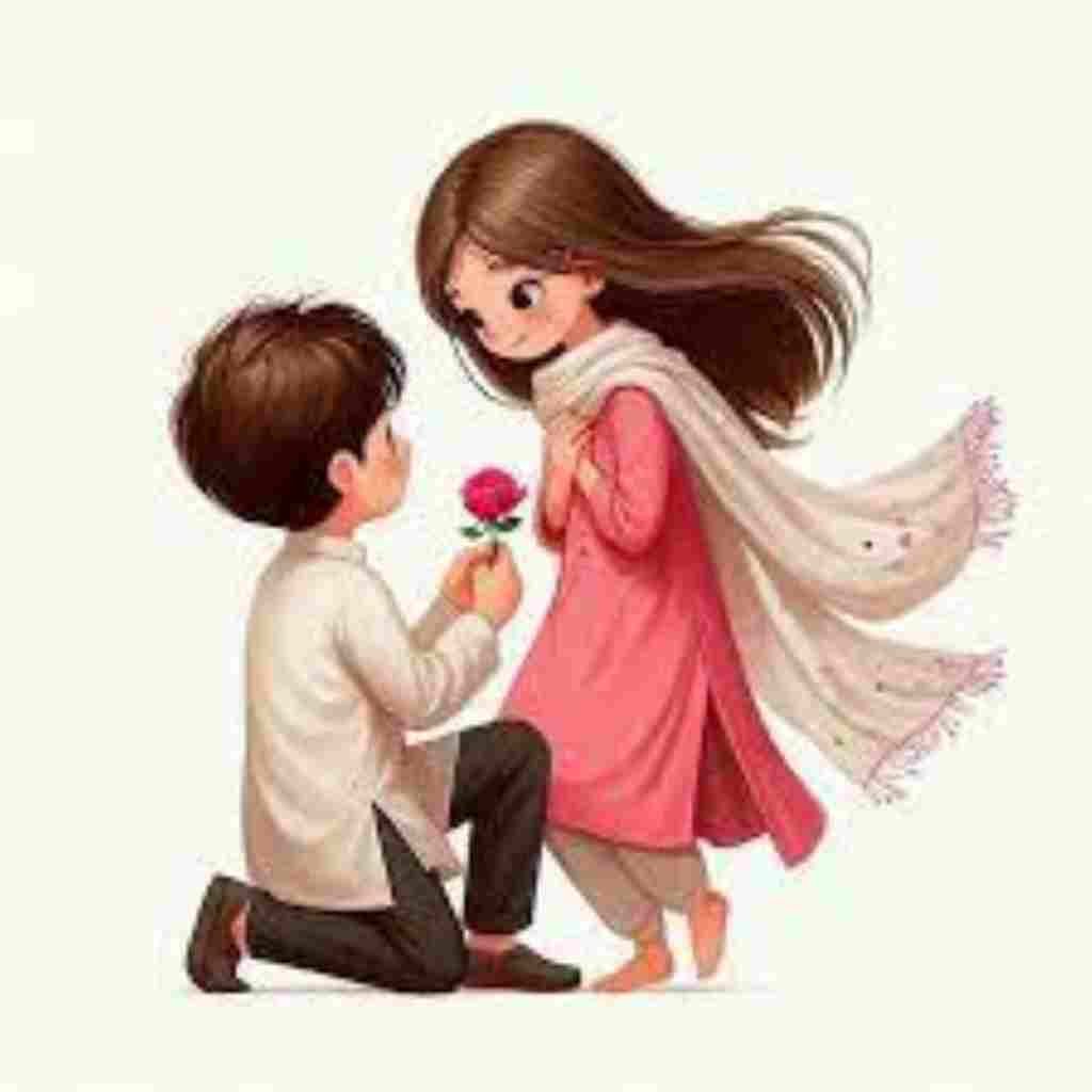 Love DP for Instagram Cartoon