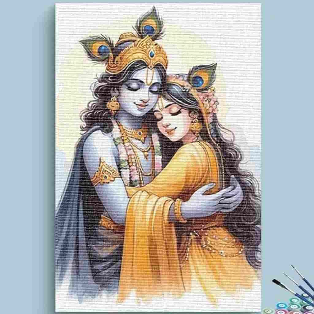 Radha Krishna Love DP