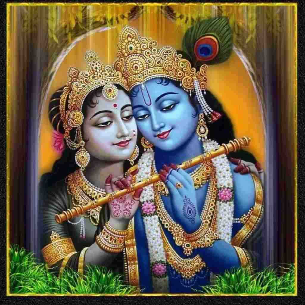 Radha Krishna Love DP