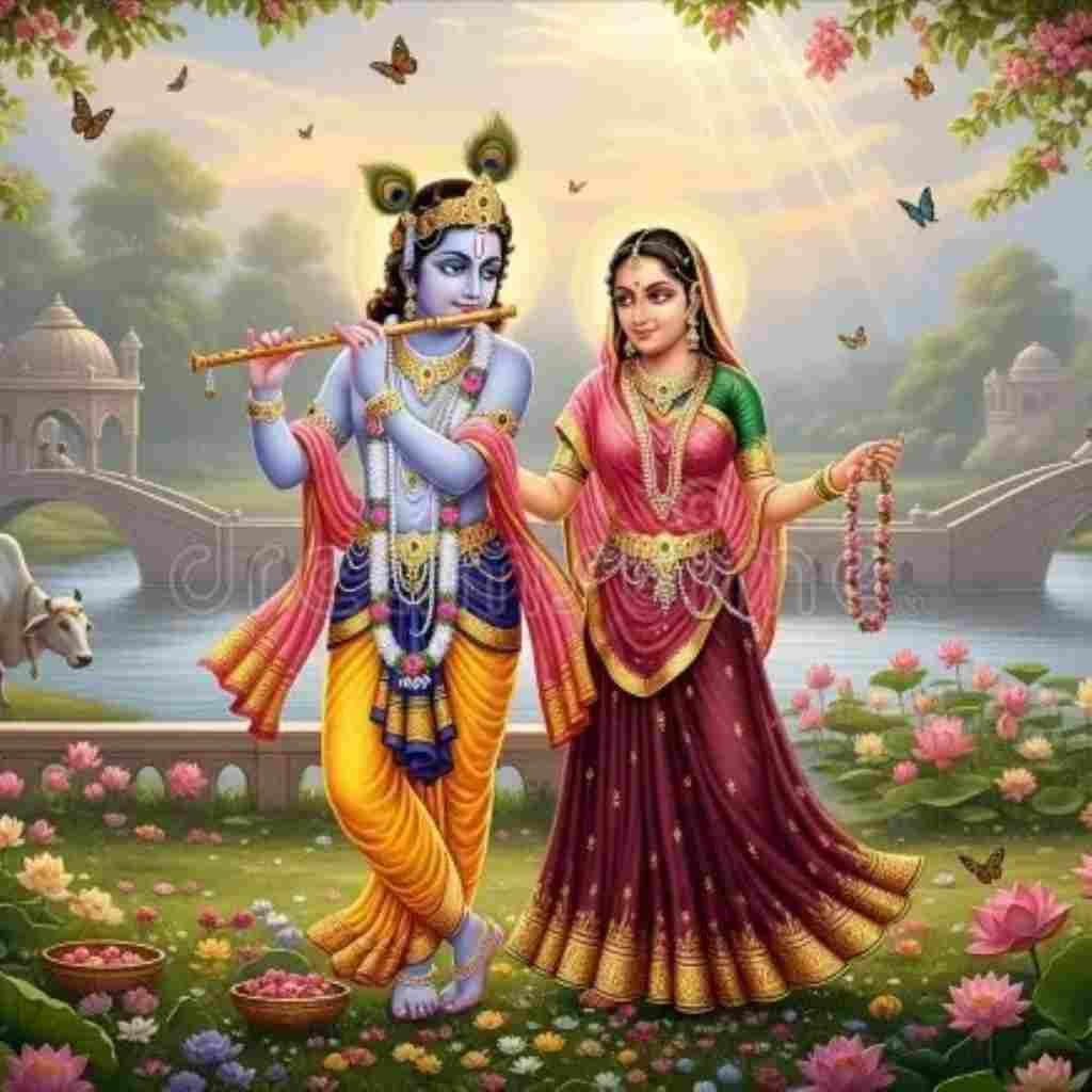 Radha Krishna Love DP