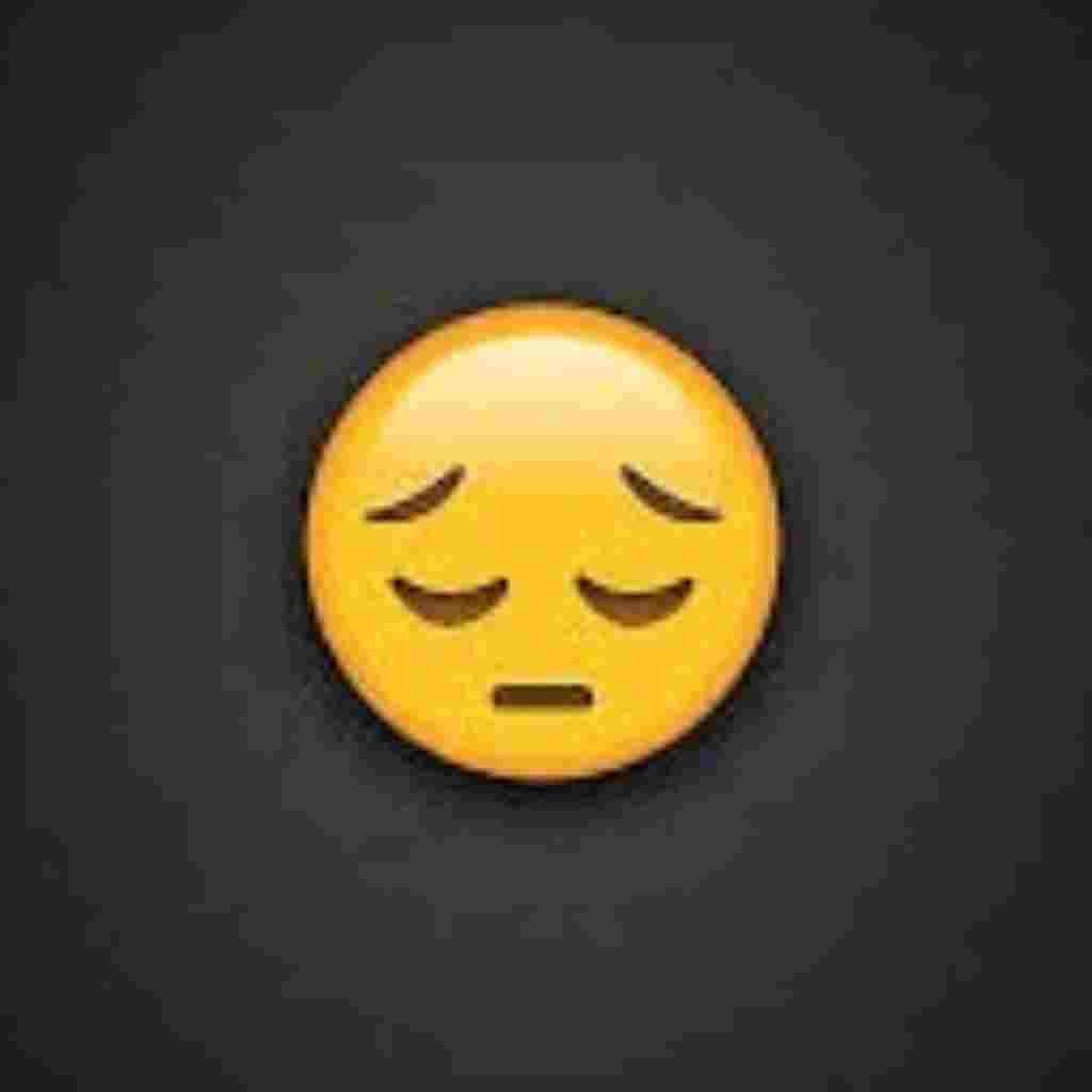 Sad DP Emoji
